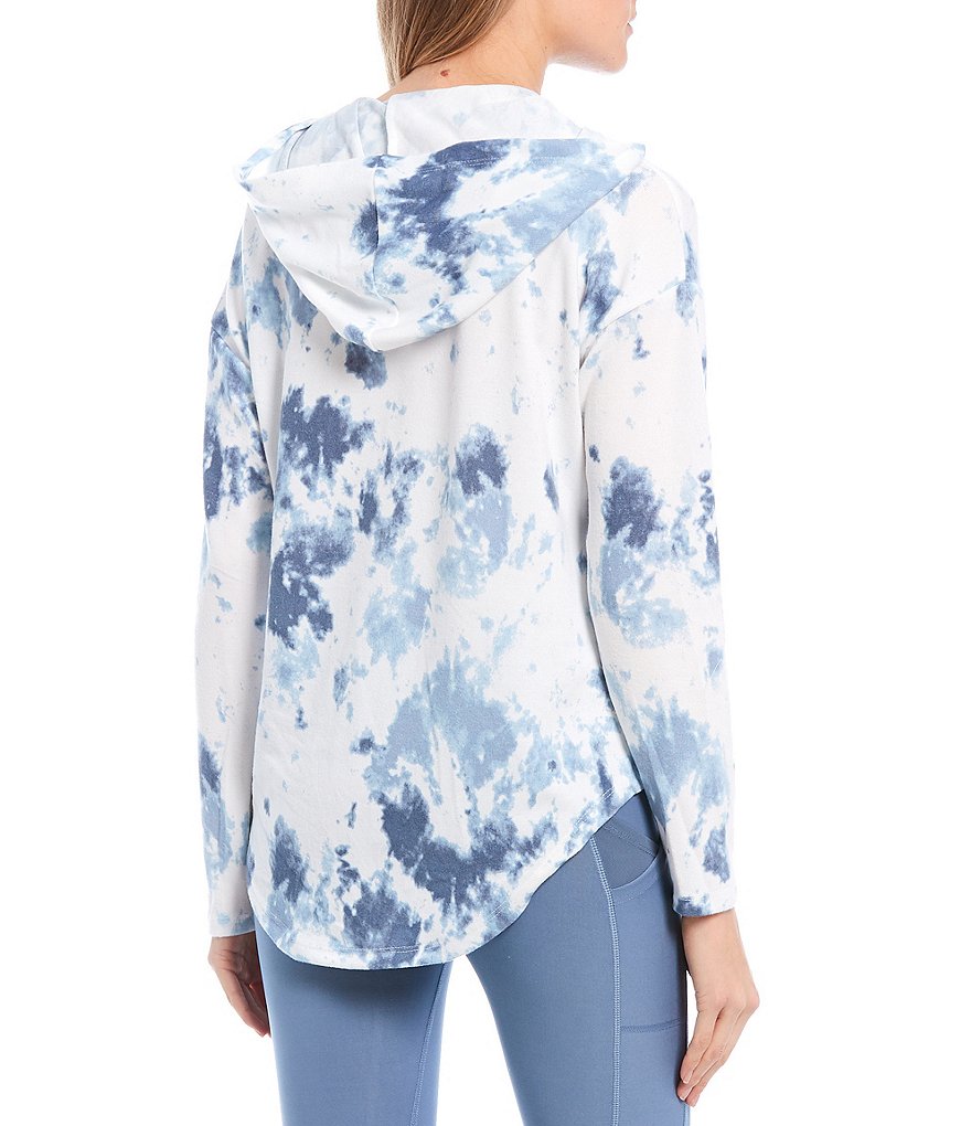 Honey & Sparkle Tie-Dye Long Sleeve Hoodie