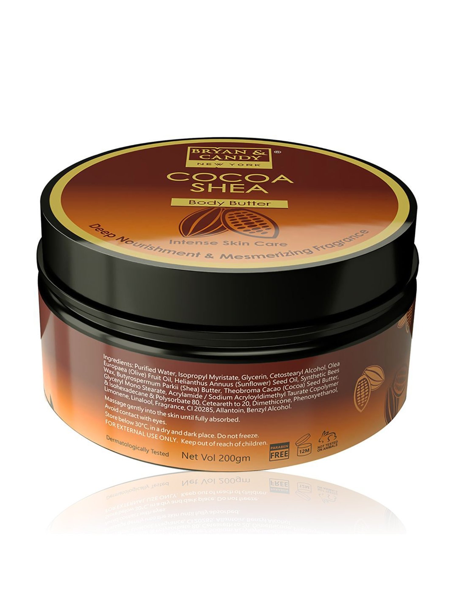 Bryan & Candy New York's Cocoa Shea Body Butter - 200 gm