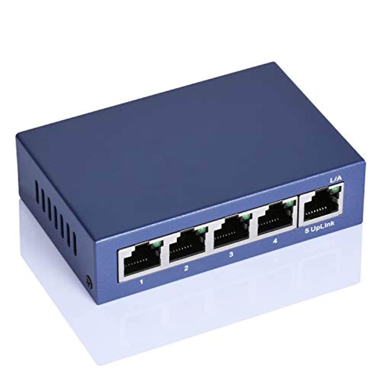 Netis ST3208 8 10/100Mbps RJ45 Ports Fast Ethernet Web Management Switch, Auto-Negotiation & Plug & Play