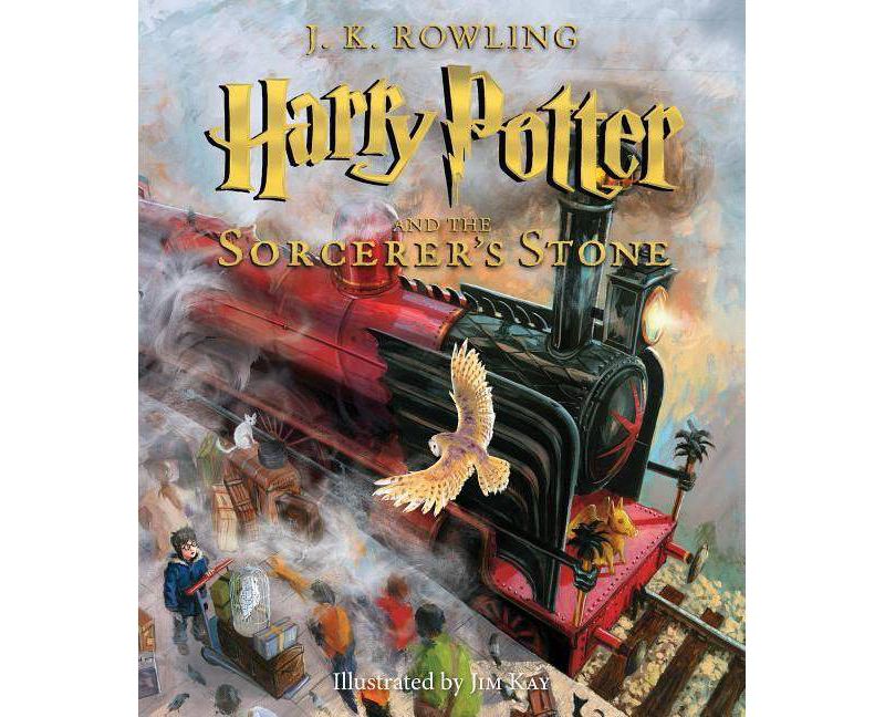 Harry Potter and the Sorcerer's Stone: The Illustrated Edition (Harry Potter Series #1)(Hardcover) by J. K. Rowling