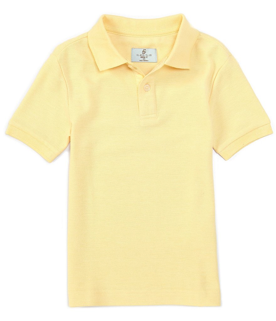 Class Club Little Boys 2T-7 Short Sleeve CVC Polo Shirt