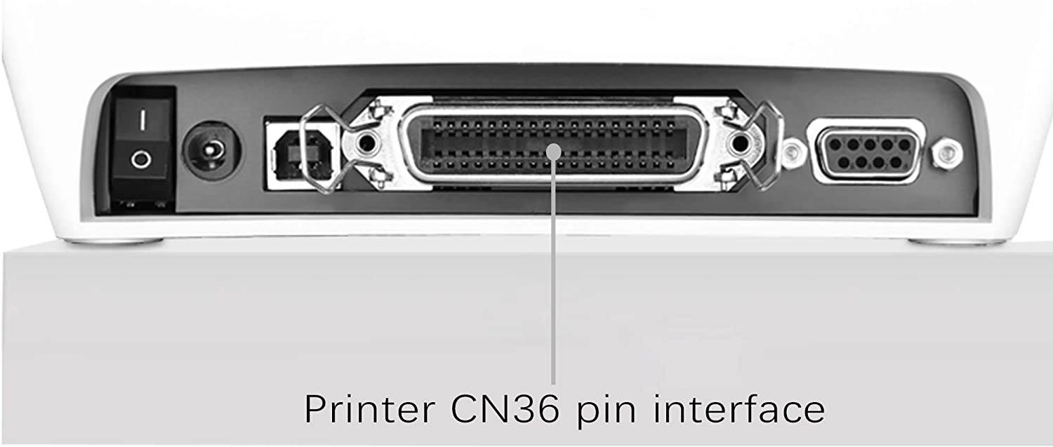 8.9 Feet DB25 Pin to CN36 Hole Parallel Printer Cable, YOUCHENG, for Connect Computers, Printers
