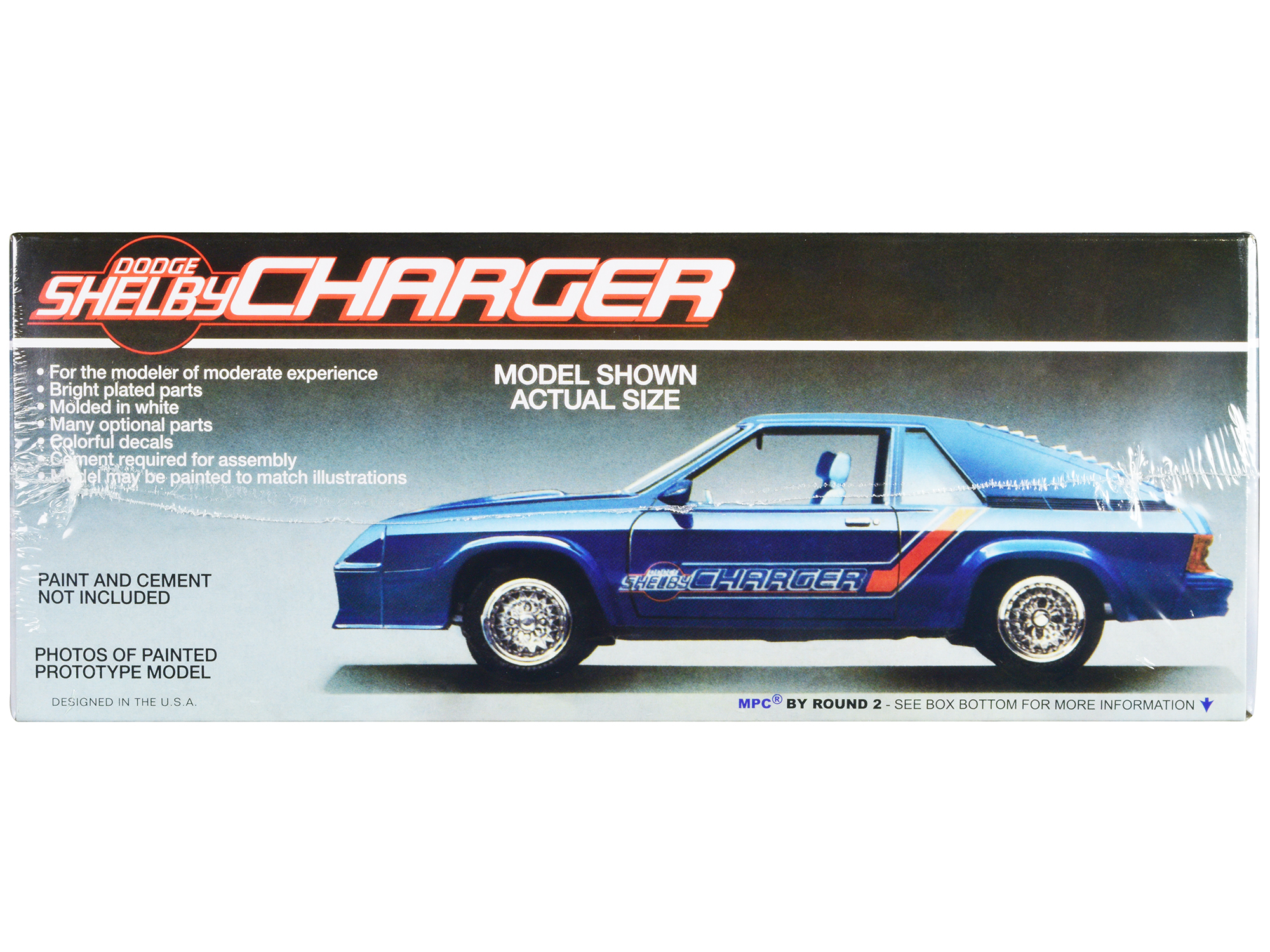 Level 4 Model Kit 1970 Dodge Challenger T/A "Streetburner" 2-in-1 Kit 1/24 Scale Model by Revell