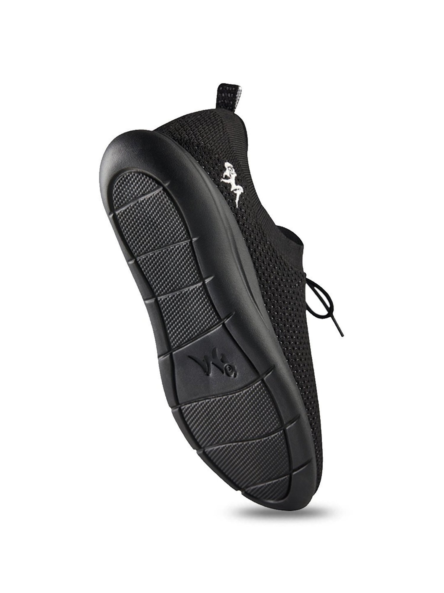 Neemans Men's Relive Black Melange Walking Shoes