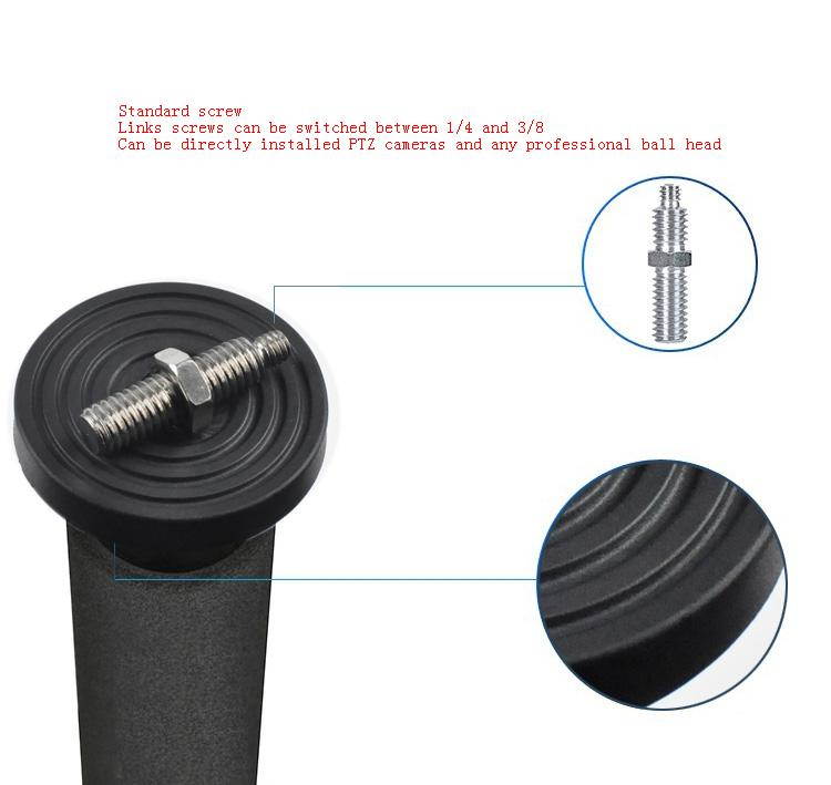 Koolehaoda 64-inch Camera Aluminium Monopod for All Canon Sony, Nikon (K-288)