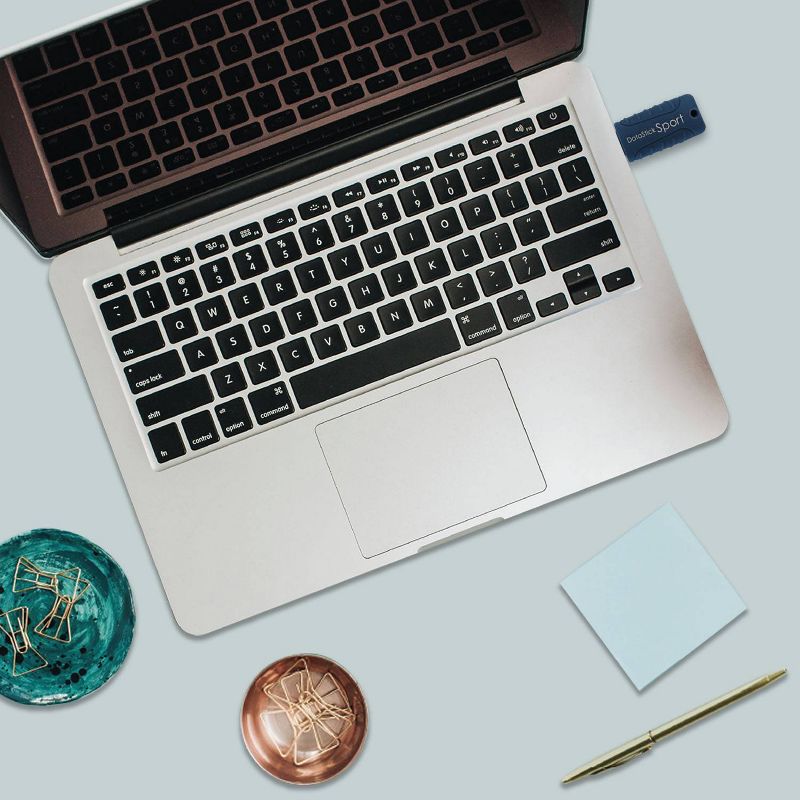 Centon MP Essentials USB 3.0 Datastick Sport 128GB Blue (S1-U3W2-128G)