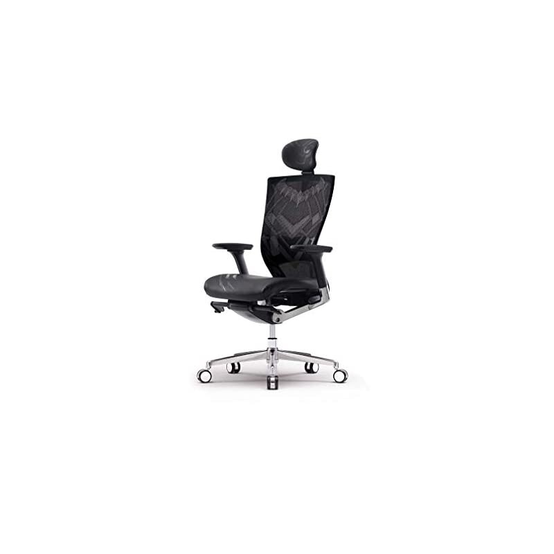 T80 Marvel Captain America Chair: German Ultimate Sync Mechanism for Precise Adjustment, Adjustbale Headrest, Fresh Mesh Back, Lumbar Support, 3-Way Adjustable Armrests, Seat Slide/Slope