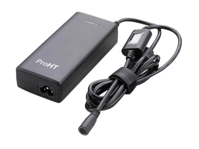ProHT 03259 120W Slim Design Universal Notebook Adapter with 8 Tips with LCD Voltage Indicator