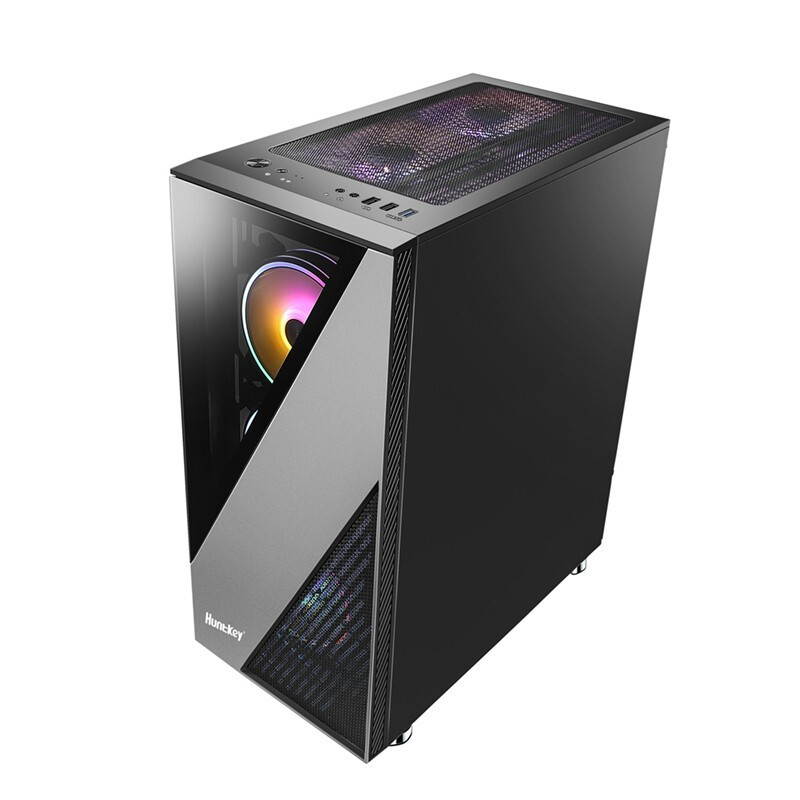 IPASON - Gaming Desktop - Intel 11th Gen i5 11600KF (6 Core up to 4.9GHz ) - RTX 3060 12GB  - 500GB SSD NVMe - 16GB 3200MHz - B560 - 550W Power Supply - Windows 10 home - RGB Fans - Gaming PC