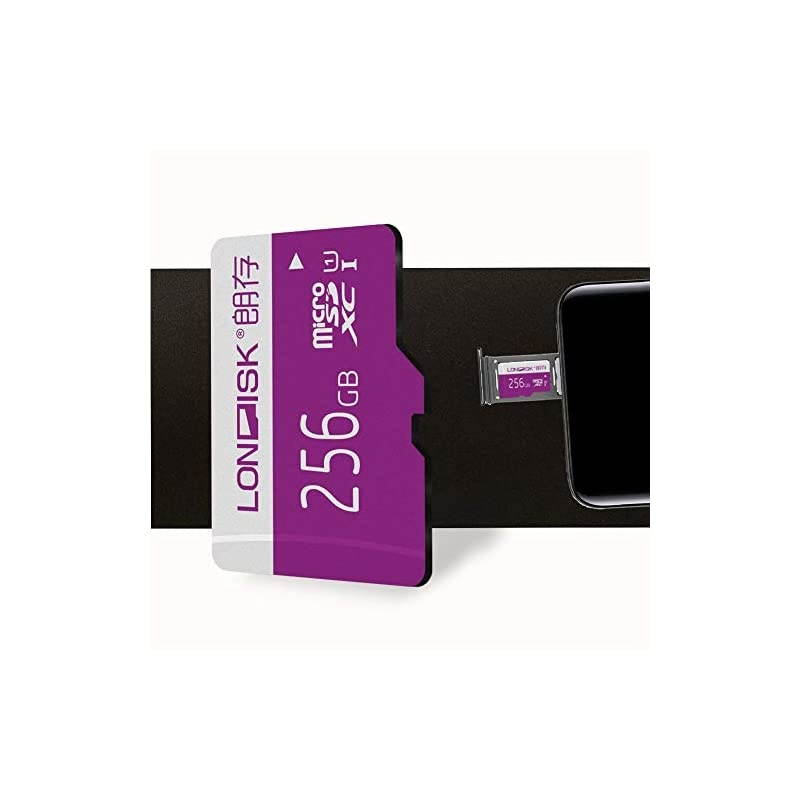 256GB Micro SD Card UHS-I MicroSDXC Card for Drone/Dash Cam/Smart Phone/Tablet PC/Video Player(U1 256GB)