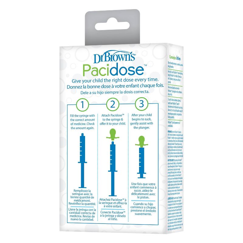Dr. Brown's Pacidose Liquid Medicine Dispenser - 2pk