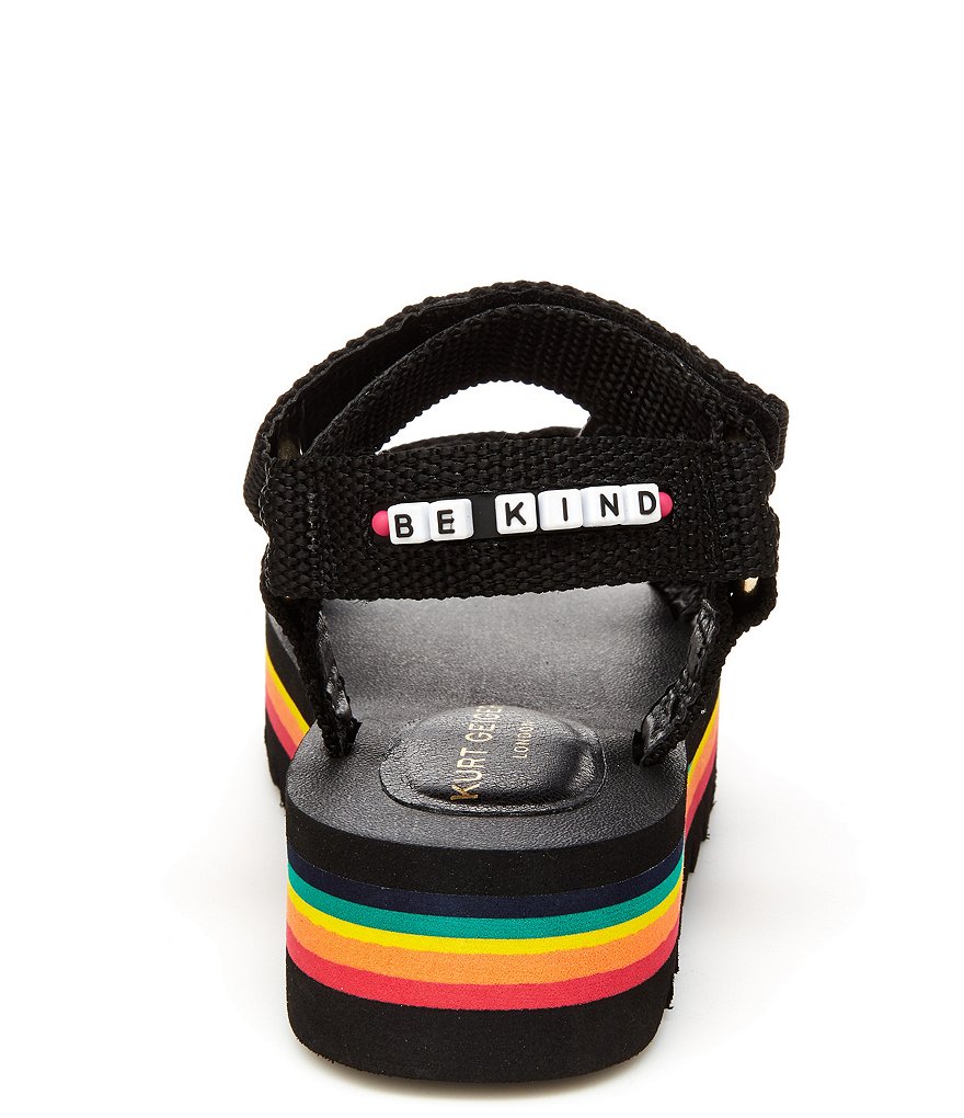 Kurt Geiger London Girls' Mini Olivia Rhinestone Embellished Sandals (Toddler)