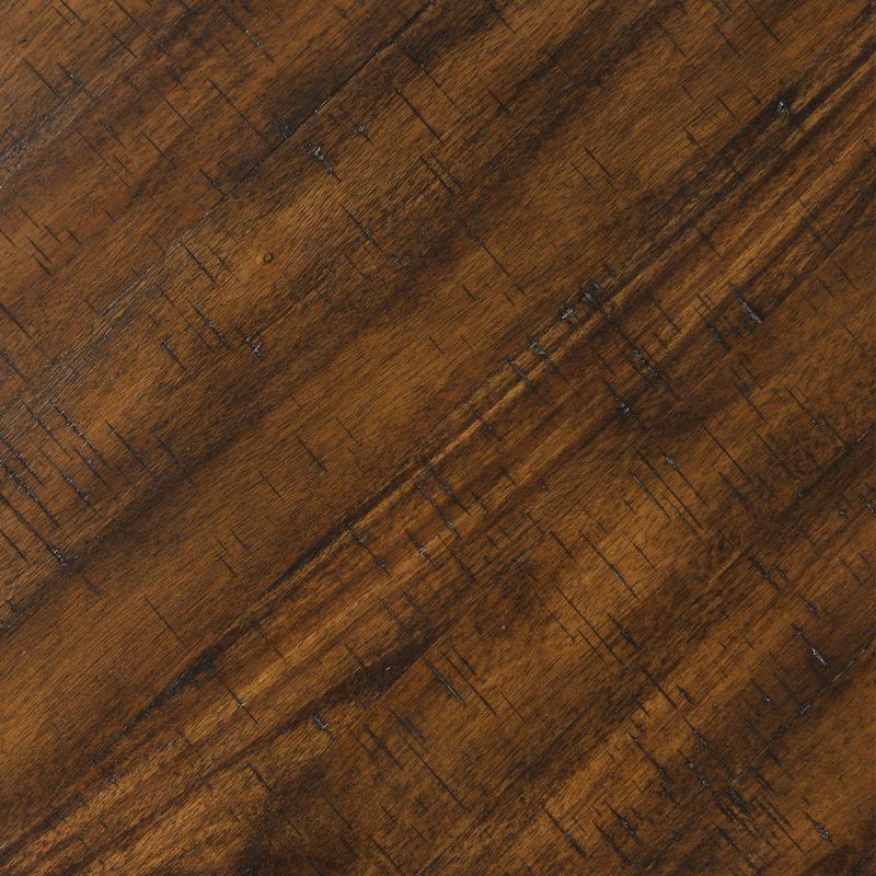 5pc Coya Rustic Bar Height Dining Set Natural - HOMES: Inside + Out