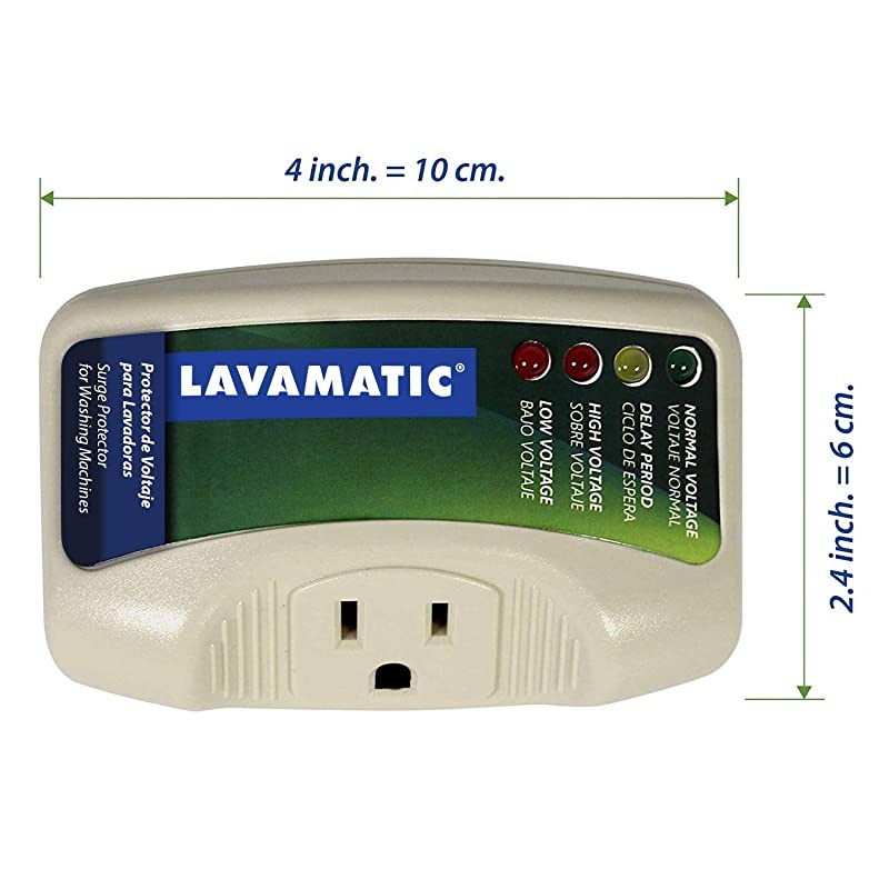 WS-10521 Electronic Surge Protector for Washing Machine &ndash; Front Top Load Washers