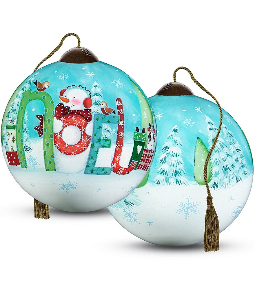 Ne' Qwa Art Snowman Noel Ornament