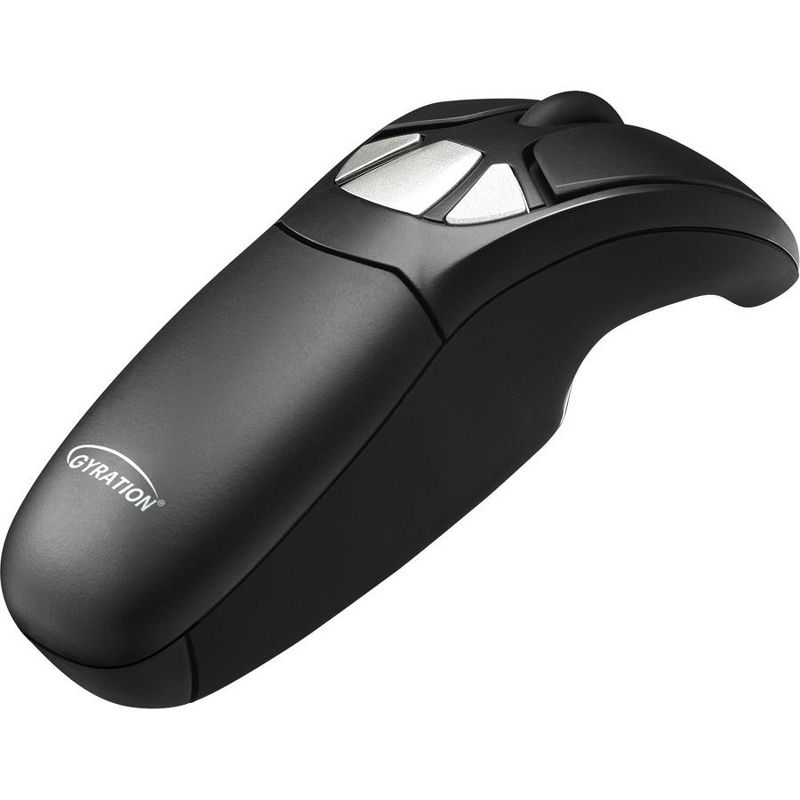 Adesso Air Mouse GO Plus - Wireless - Radio Frequency - 2.40 GHz - USB - 5 Button(s) - Symmetrical - TAA Compliant