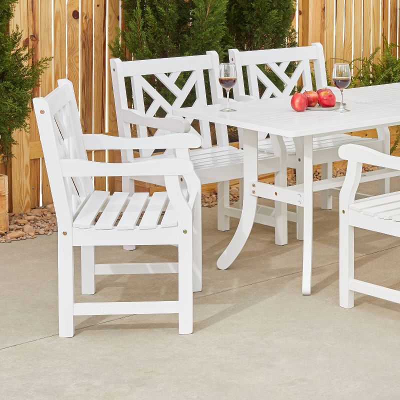 Circi 5pc Outdoor Dining Set - Black and Charcoal - CosmoLiving by Cosmoplitan