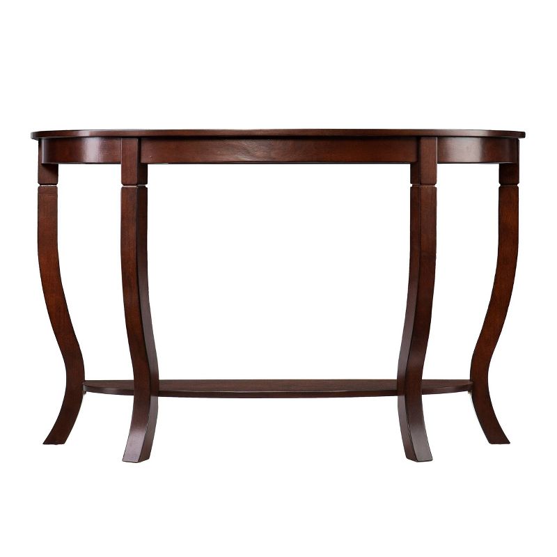 Demilune Hall Stand - Chocolate Cherry - Leick Home