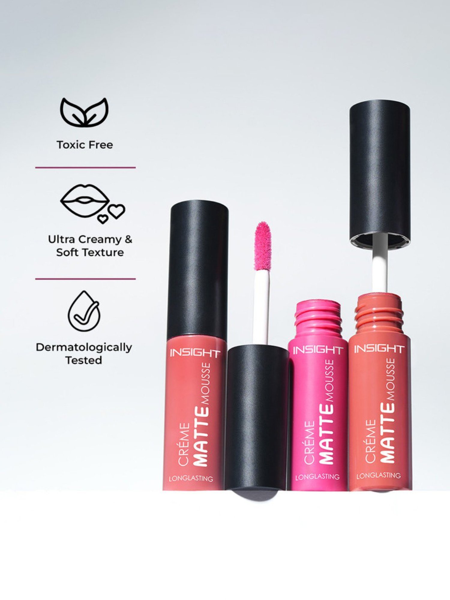 Insight Cosmetics Creme Matte Mousse Cute - 6.5 gm