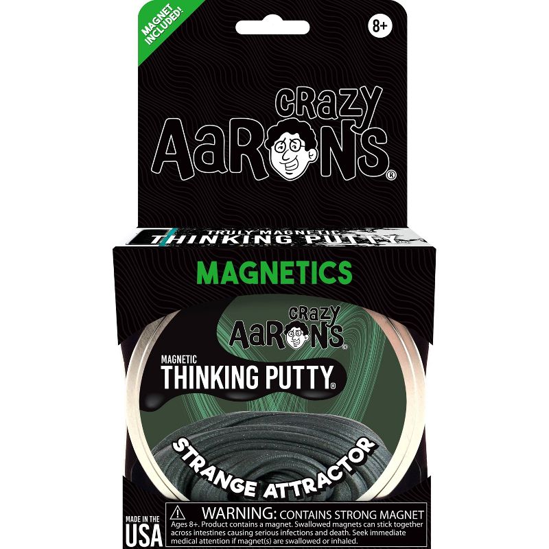 Crazy Aaron's Magnetic Thinking Putty 4" Strange Attractor