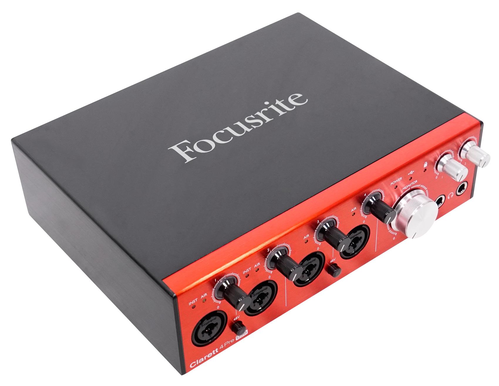 Focusrite Clarett 4Pre USB Audio Interface