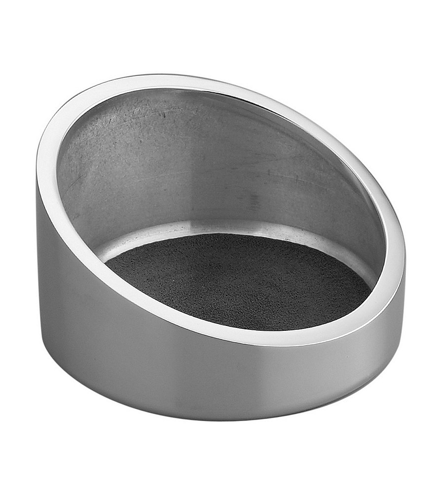 Nambe Tilt Wine Bottle Coaster