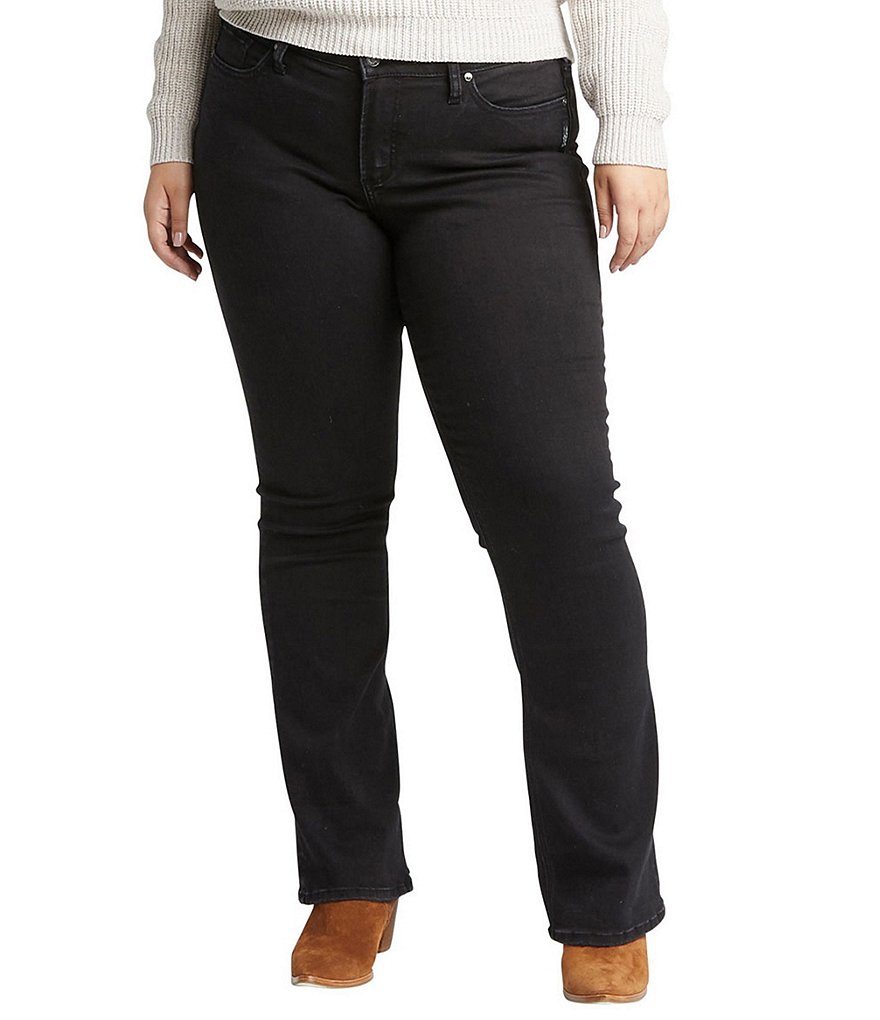 Democracy Plus Size Ab-Solution Capri Skimmer Jean