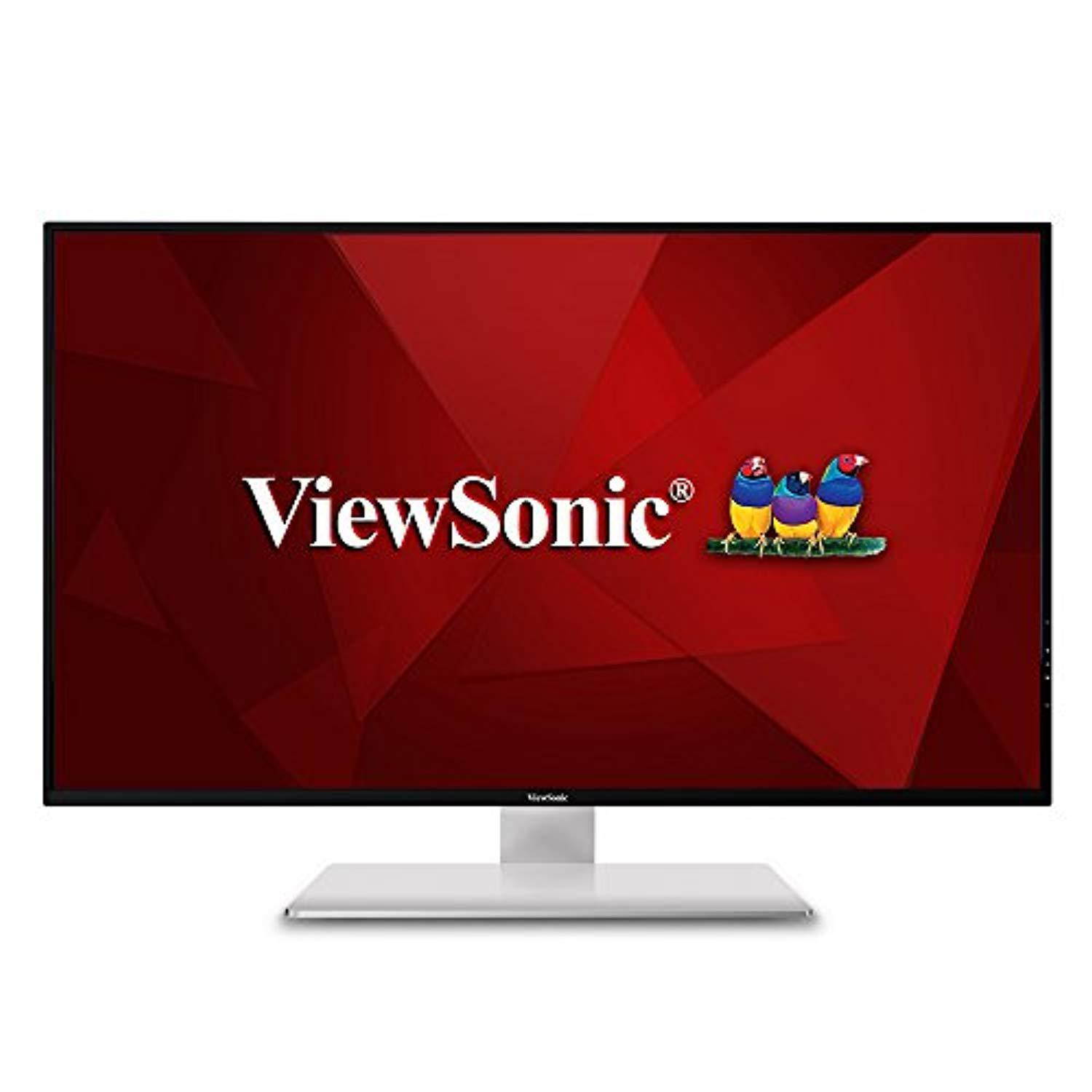 ViewSonic VX4380-4K 43" Ultra HD 3840 x 2160 4K 12ms (GTG) 2xHDMI Mini-DisplayPort DisplayPort USB 3.0 Hub Built-in Speakers Anti-Glare Backlit LED IPS Monitor