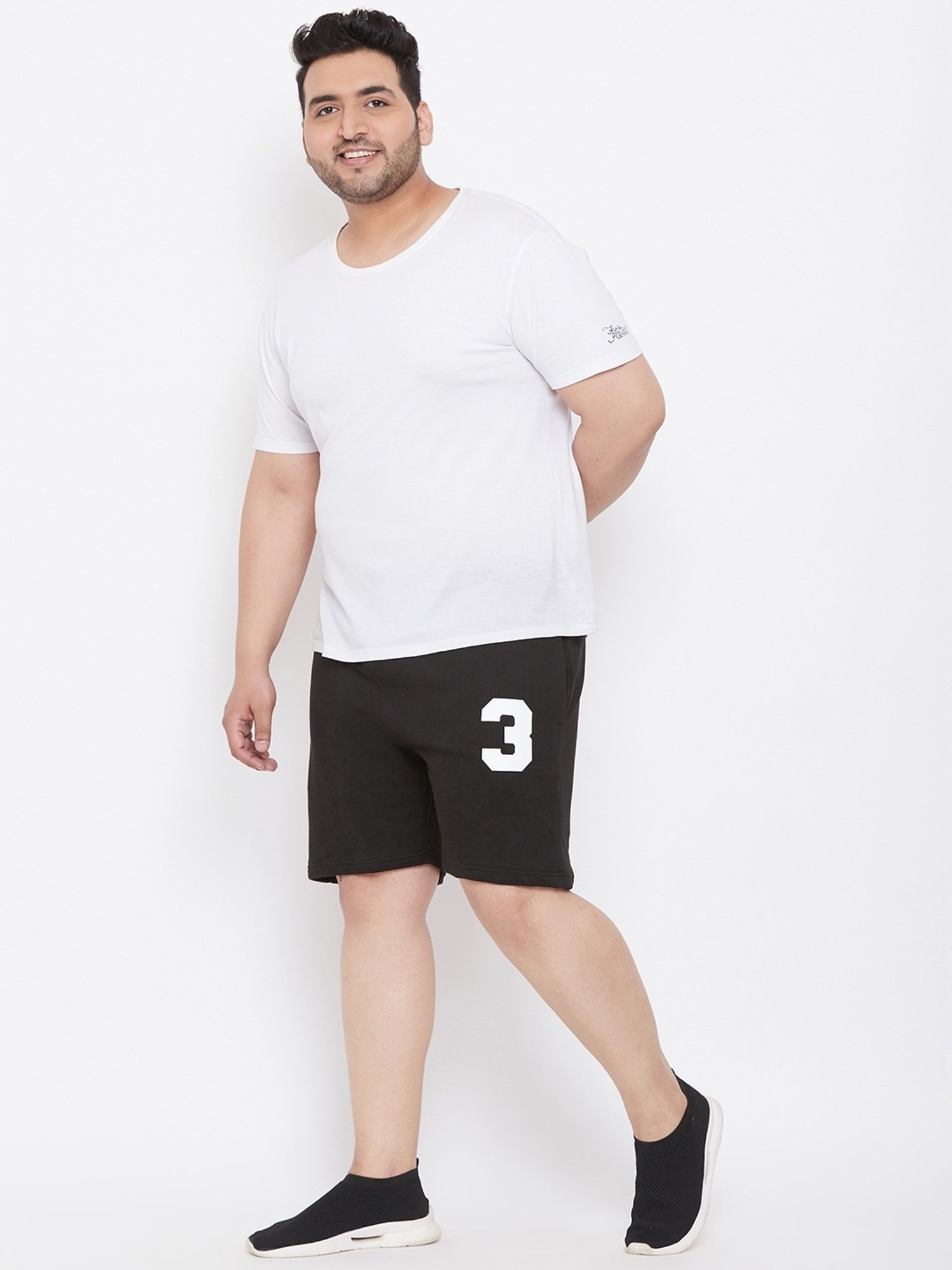 Bigbanana Black Regular Fit Shorts