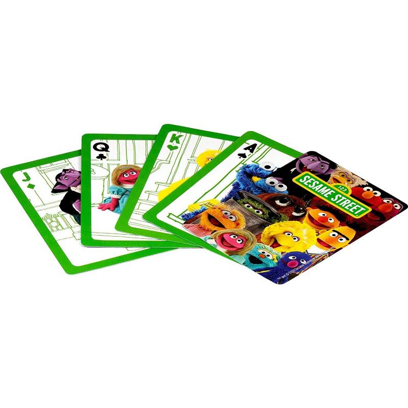NMR Distribution Sesame Street Cast Playing Cards | 52 Card Deck + 2 Jokers