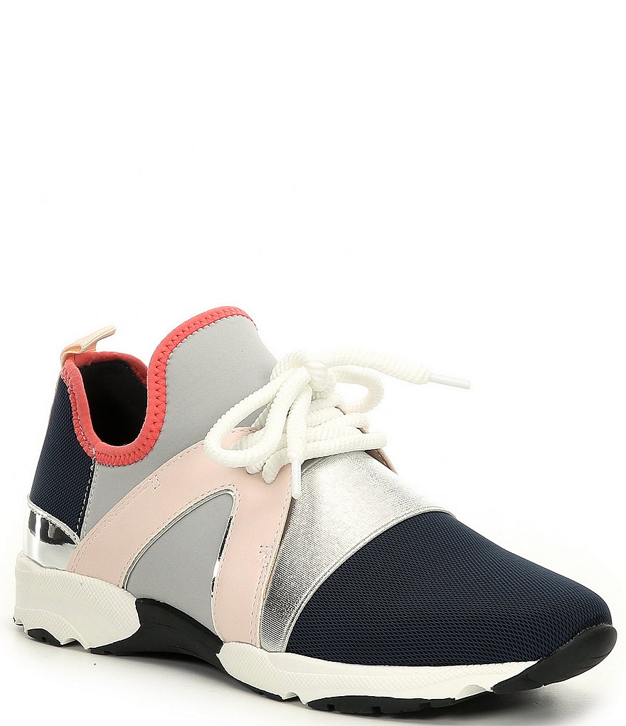 Carvela Lament Colorblock Fabric Sneakers