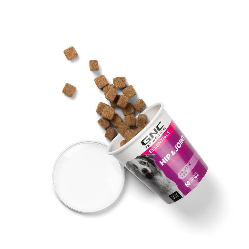 GNC Essential Hip & Joint Dog Soft Chews - 60ct