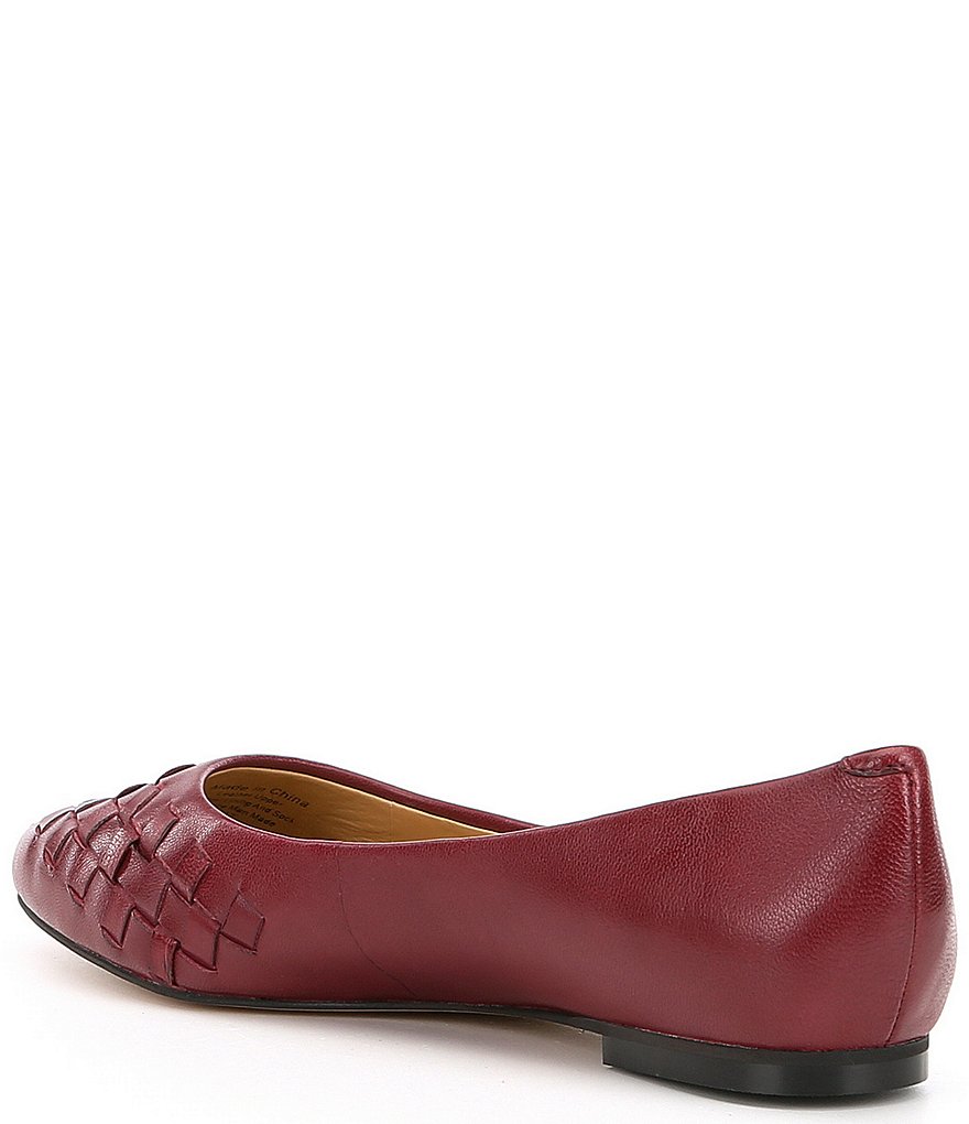 Trotters Estee Woven Leather Flats