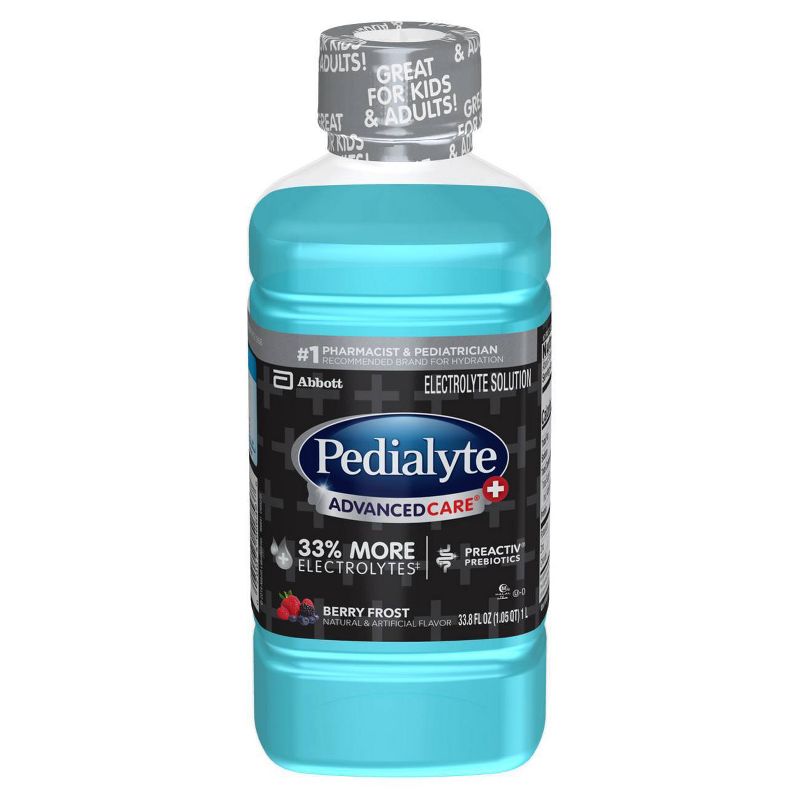 Pedialyte AdvancedCare Plus Electrolyte Solution - Berry Frost - 33.8 fl oz