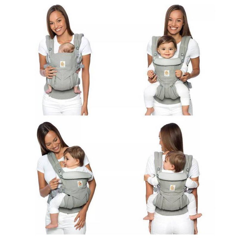 Ergobaby Omni 360 Cool Air Mesh All Carry Positions Baby Carrier - Raven