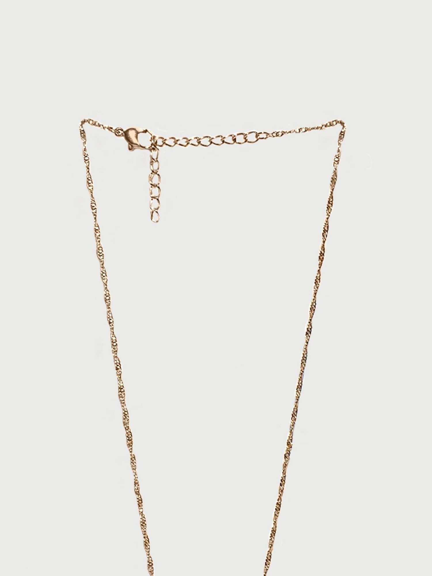 Sri Jagdamba Pearls White Alloy Classic Necklace & Earring Set