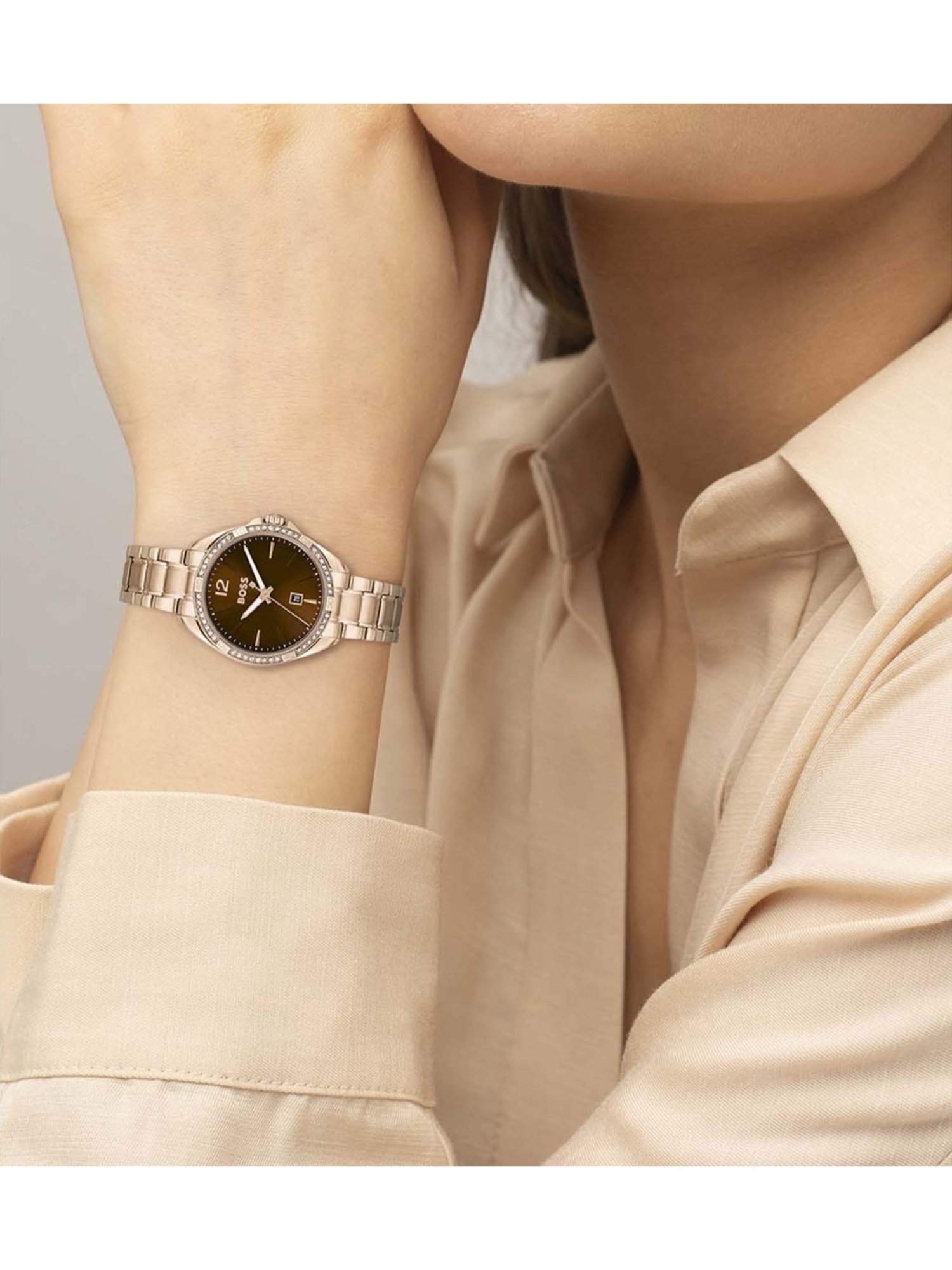 BOSS 1502621 Felina Analog Watch for Women