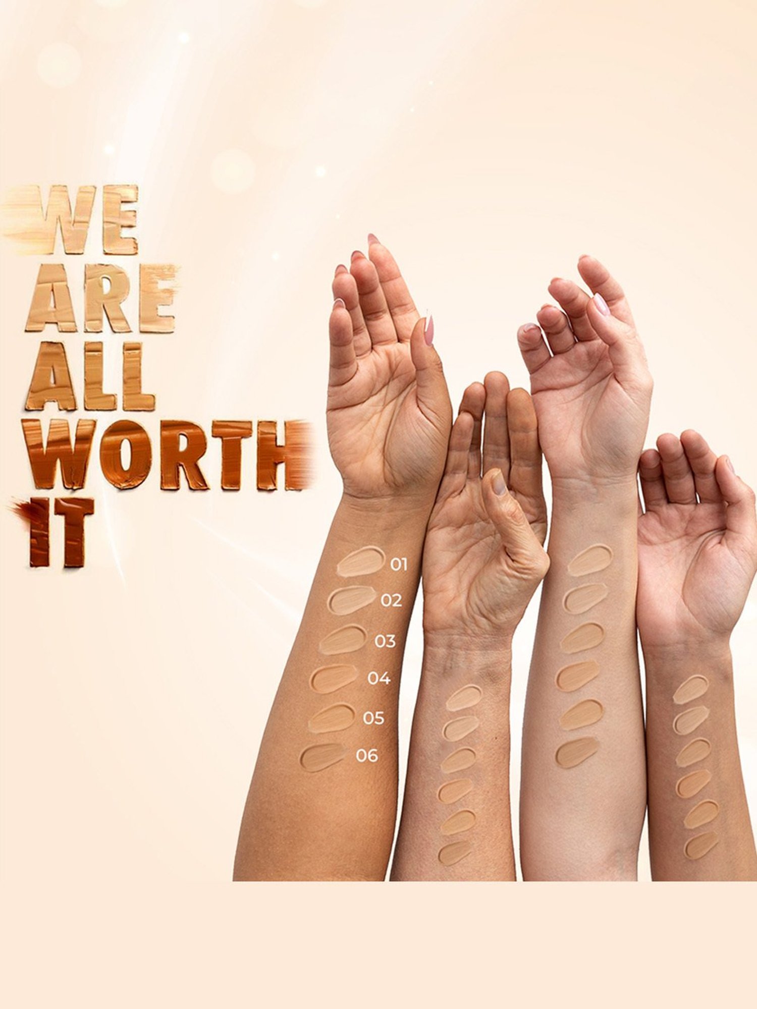 JUST HERBS Serum Foundation SPF 30+ 01-Vanilla - 30 ml