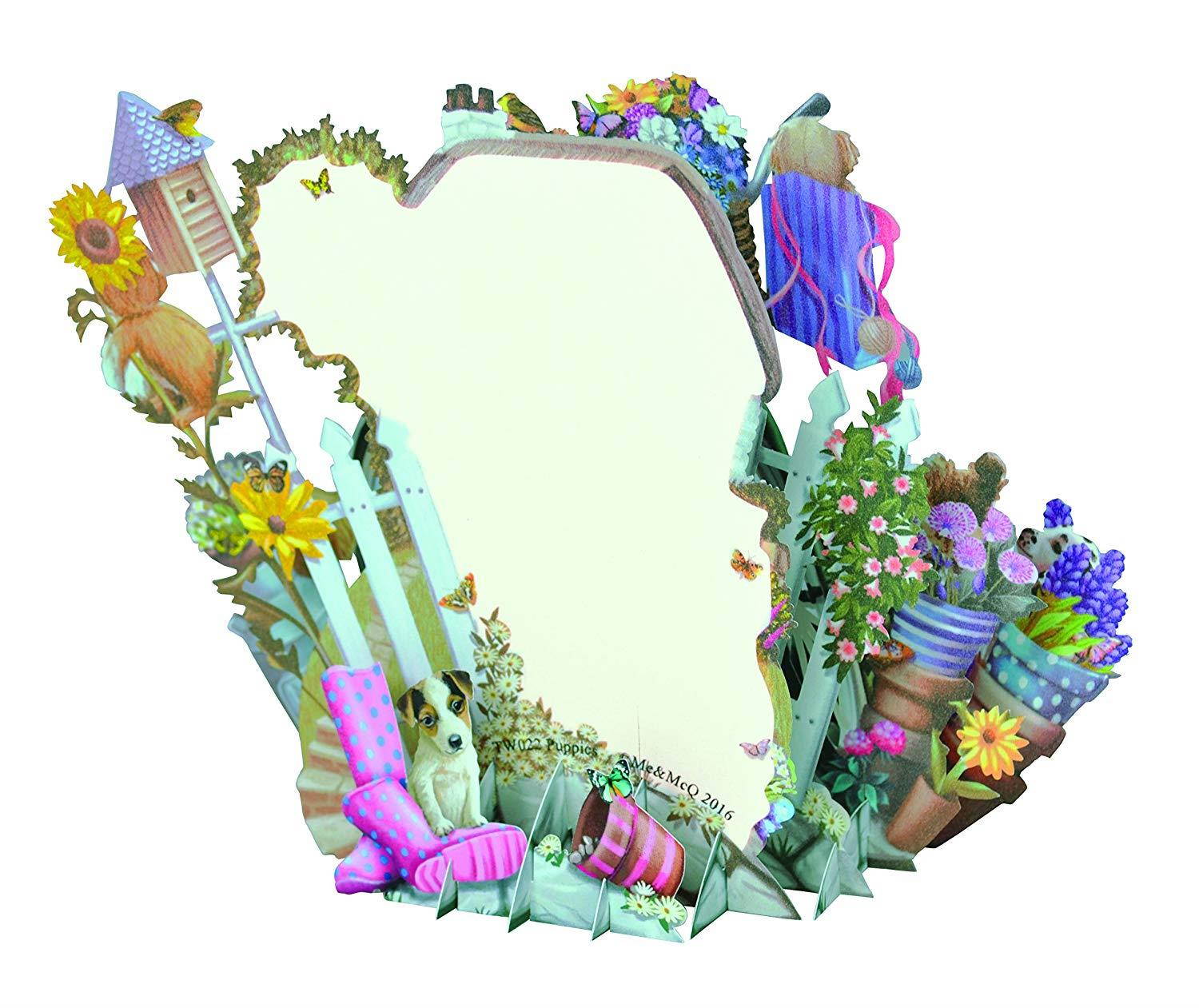 Paper D'Art 3D The Puppies Pop Up Birthday Card