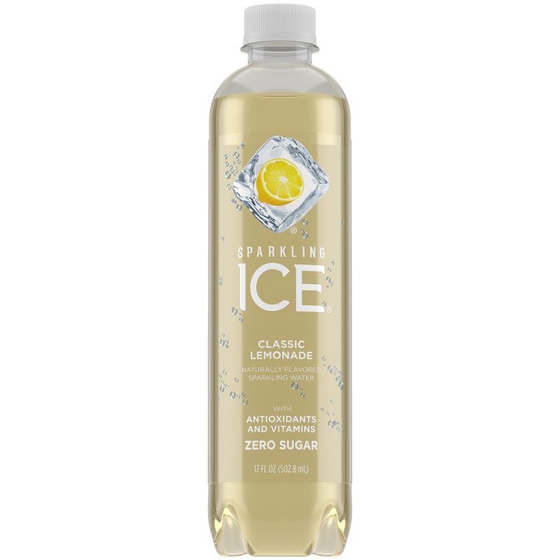 Sparkling Ice Classic Lemonade - 17 fl oz Bottle