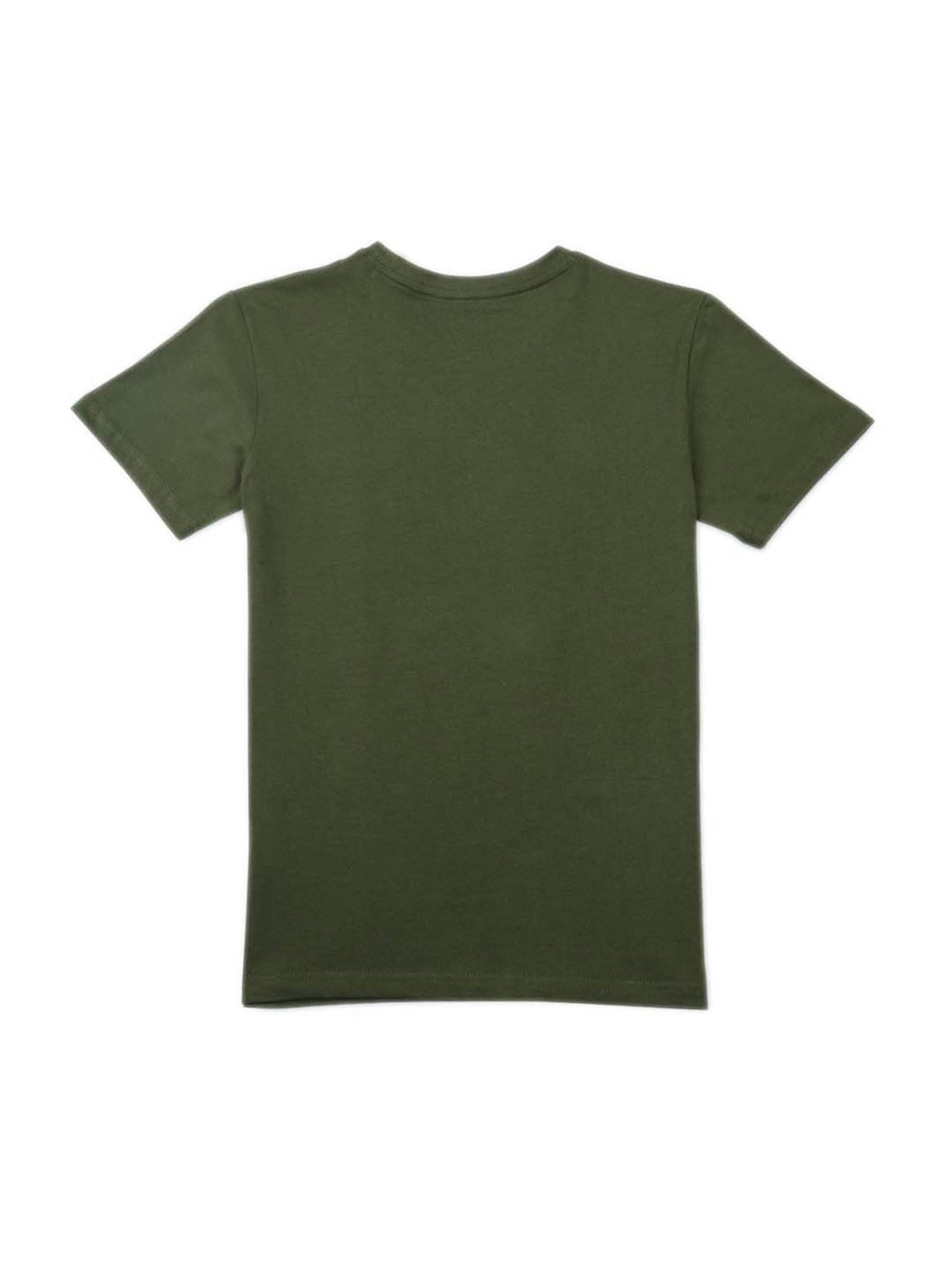 Gini & Jony Kids Green Logo T-Shirt