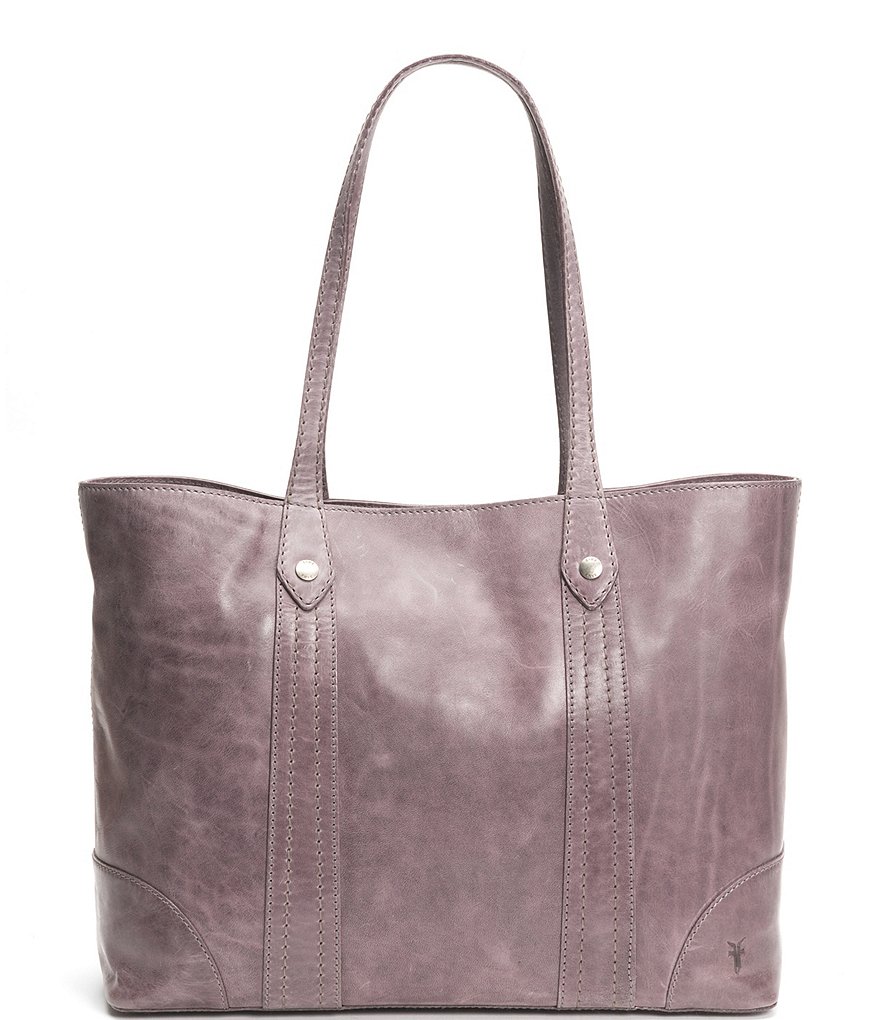 Frye Melissa Washed Leather Shopper Tote Bag