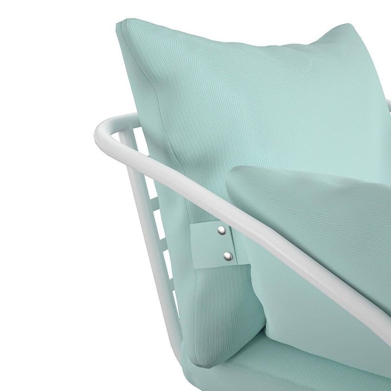 Teddi 2pk Outdoor Lounge Chairs - Aqua Haze - Novogratz