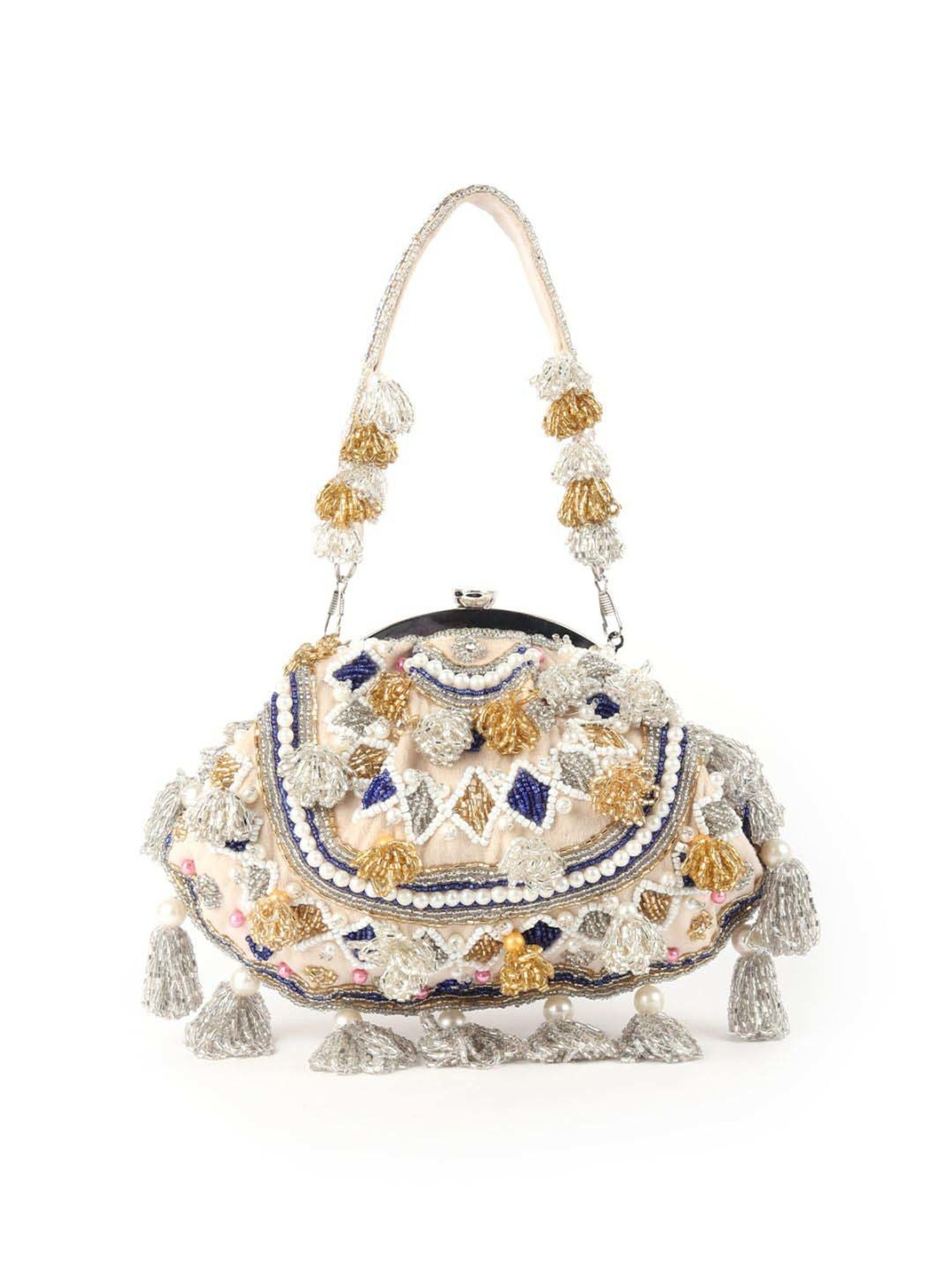 Odette Multicolor Embroidered Handbag