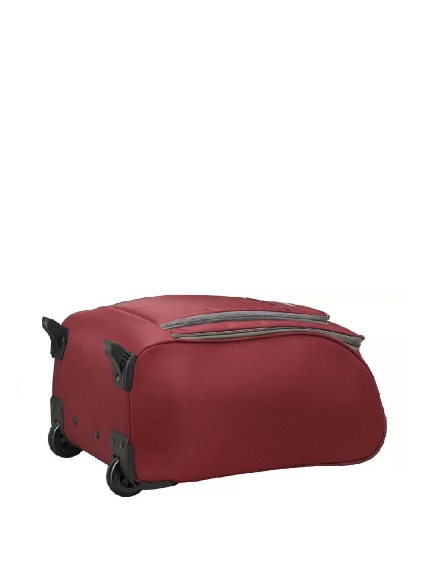 Aristocrat Drive Red Solid Soft Cabin Trolley Bag - 28 Cm