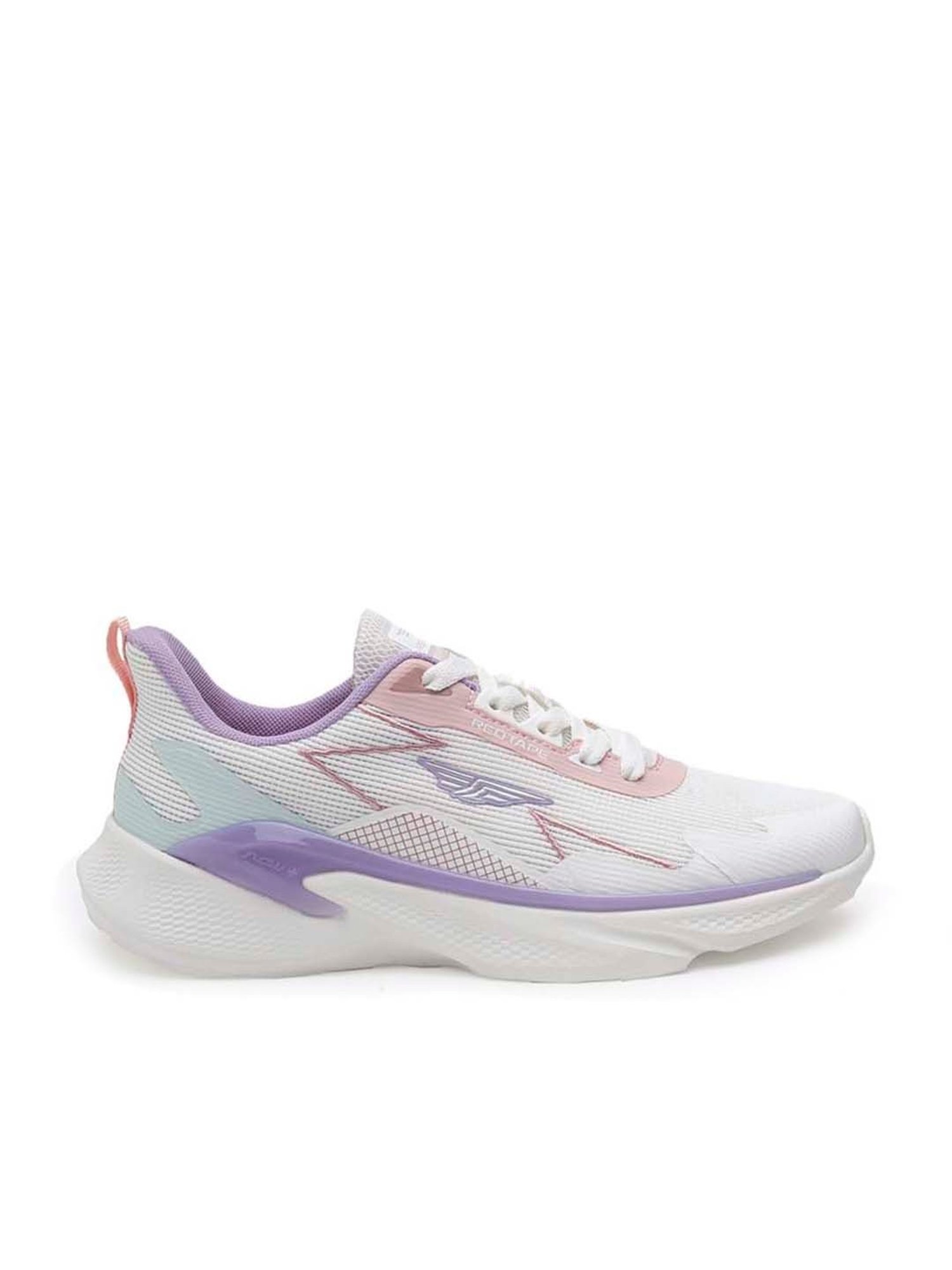 Red Tape Women's White Running Shoes