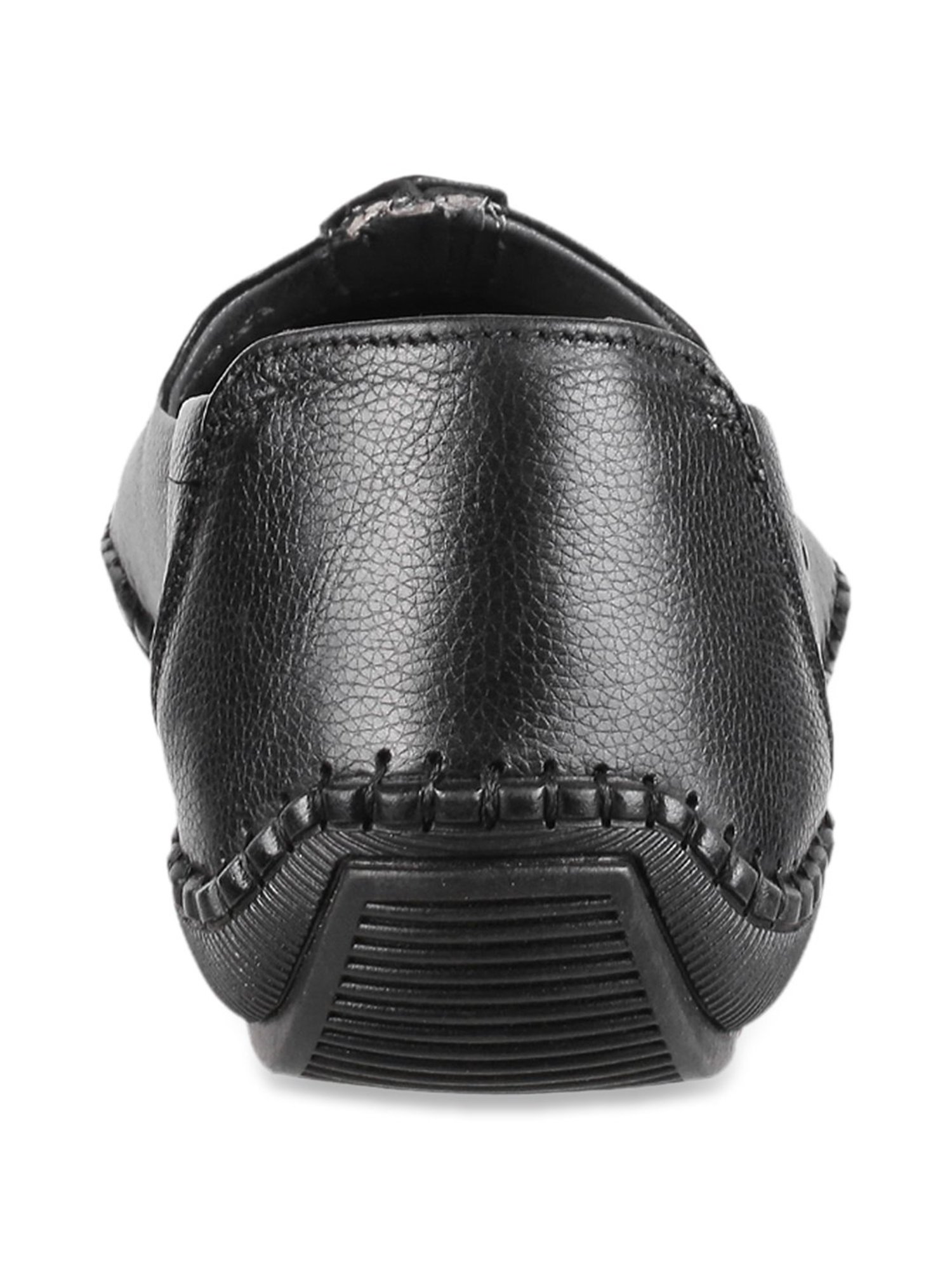 Mochi Black Casual Slip-Ons