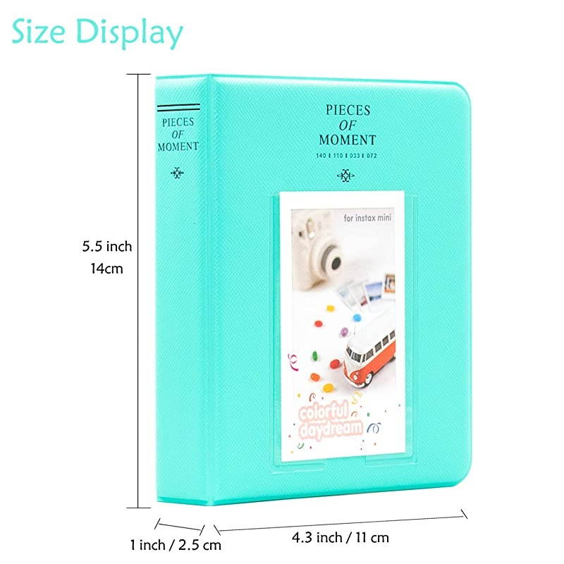64 Pockets Mini Photo Album for Fujifilm Instax Mini 7s 8 8+ 9 25 26 50s 70 90 Instant Camera amp Name Card 64 Pockets Mint n