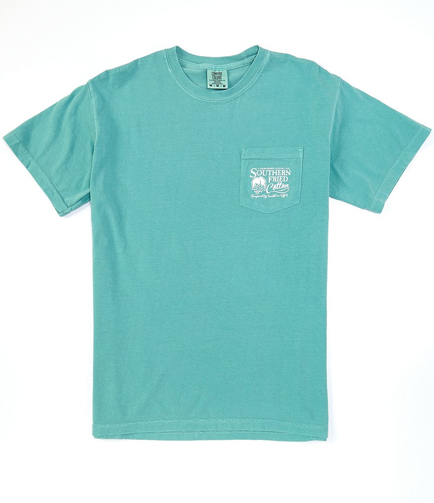 Southern Fried Cotton Men's Mazie Short-Sleeve Pocket Graphic Tee