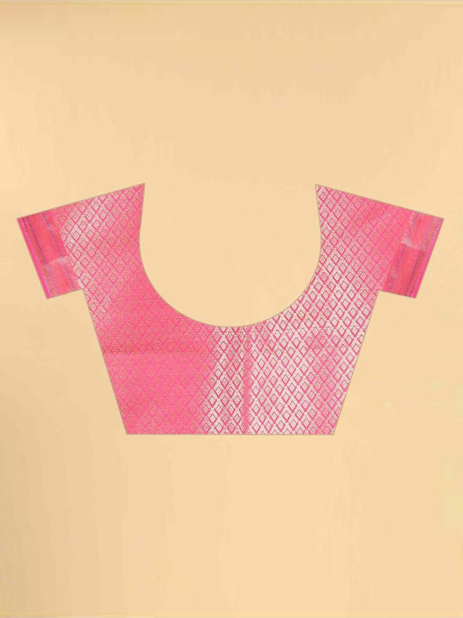 Silk Land Green Silk Woven Saree With Unstitched Blouse